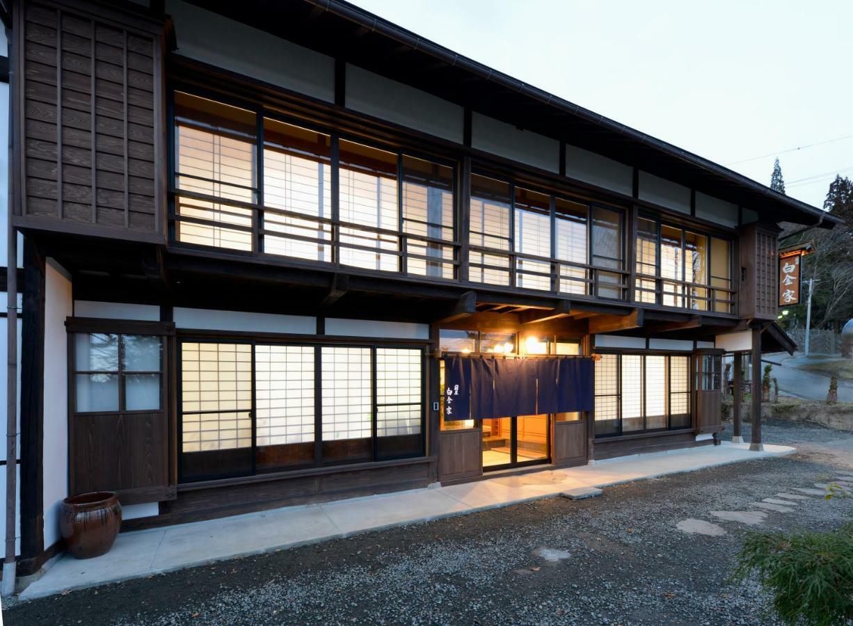 宿屋白金家 Yadoya-Shiroganeya 1日1組限定2名から8名様まで 全館貸切り 伝統的建造物の旅籠宿 Traditional Culture Experience Nagano Exteriér fotografie